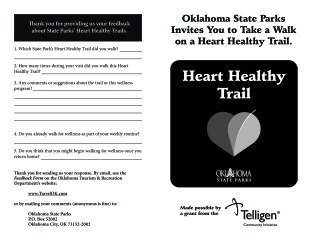 Bernice Area - Heart Healthy Trail Booklet